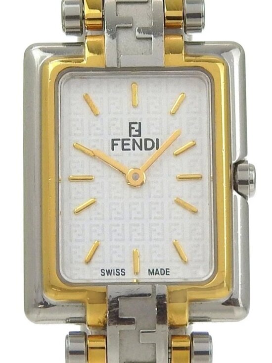 FENDI Zucca Watches 720L WhiteDial Stainless Steel Quartz Analog display Women main image 9